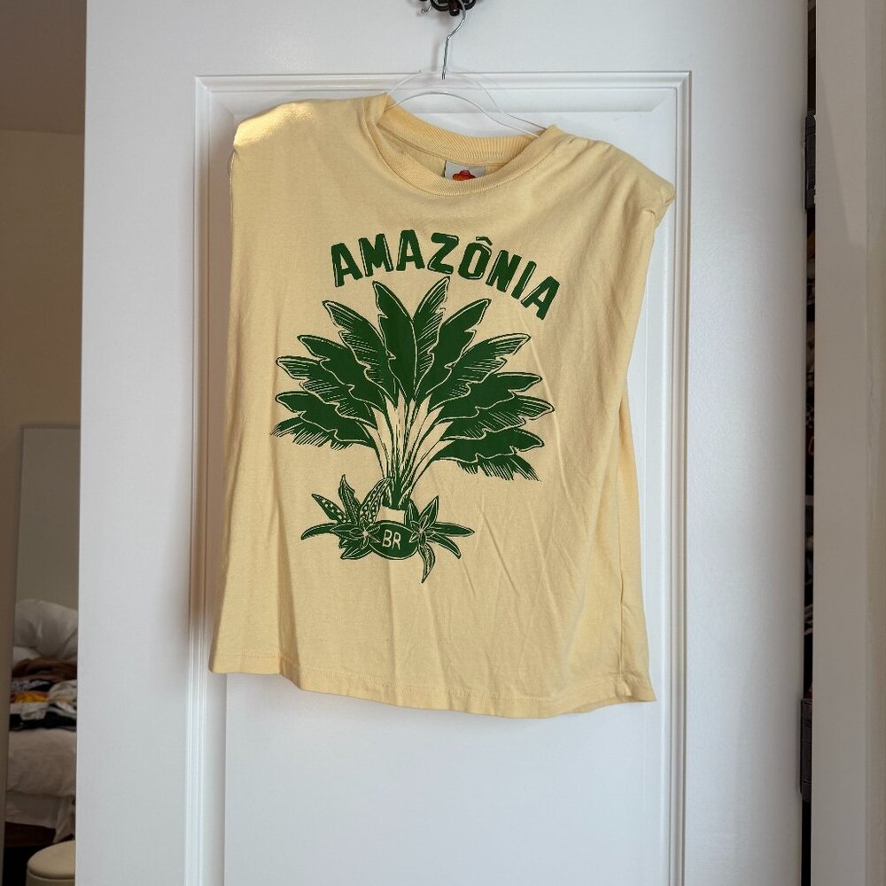 FARM Rio Amazonia Muscle Tee Size M